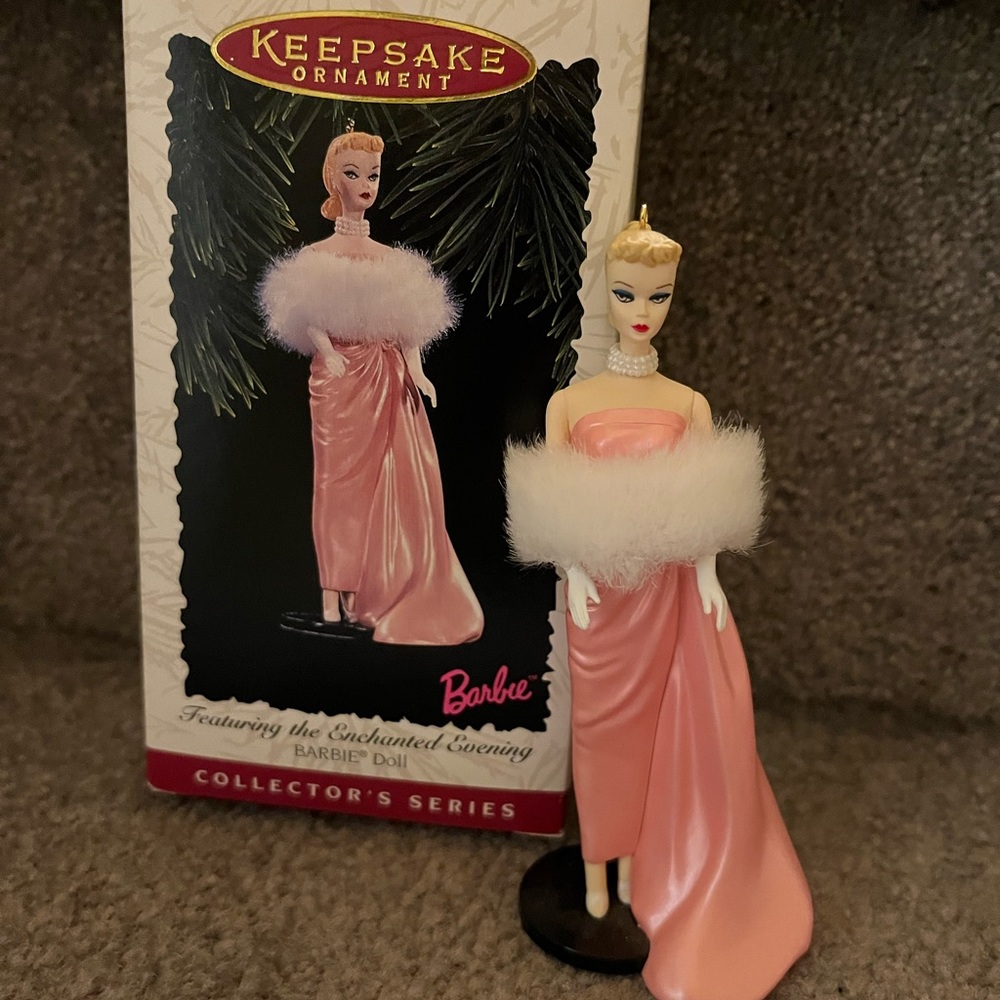 Lot of 3 barbie collectors series ornaments. 1,2 and 3 in the series - Picture 5 of 5